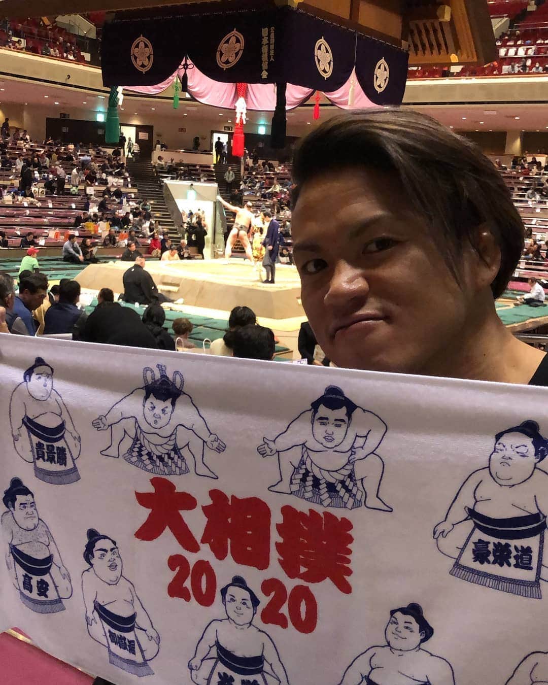 石森太二さんのインスタグラム写真 - (石森太二Instagram)「大相撲初場所‼️ #sumo」1月14日 14時17分 - taijiishimori