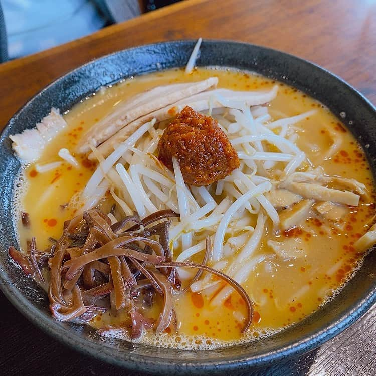 岩村菜々美さんのインスタグラム写真 - (岩村菜々美Instagram)「この前 #山形 で食べたつけ麺！ #トマト🍅 #酒田 #癒庵 めっちゃ美味しかった！ もう食べたってよりつけ麺飲んだww」1月14日 14時23分 - nanami1120