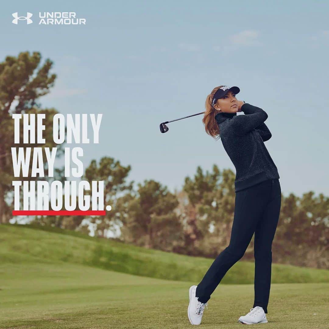 アリソン・リーのインスタグラム：「There will always be ups and downs. Setting new goals for 2020 while staying positive and focused✨ #TheOnlyWayIsThrough @underarmour #ad」
