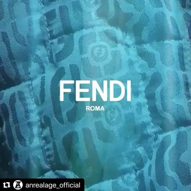 GooFのインスタグラム：「#Repost @anrealage_official @fendi ・・・ Photochromic outerwear and accessories created in collaboration with @anrealage_official surprised the spectators at #FendiFW20 fashion show. #FendiXAnrealage #Anrealage」