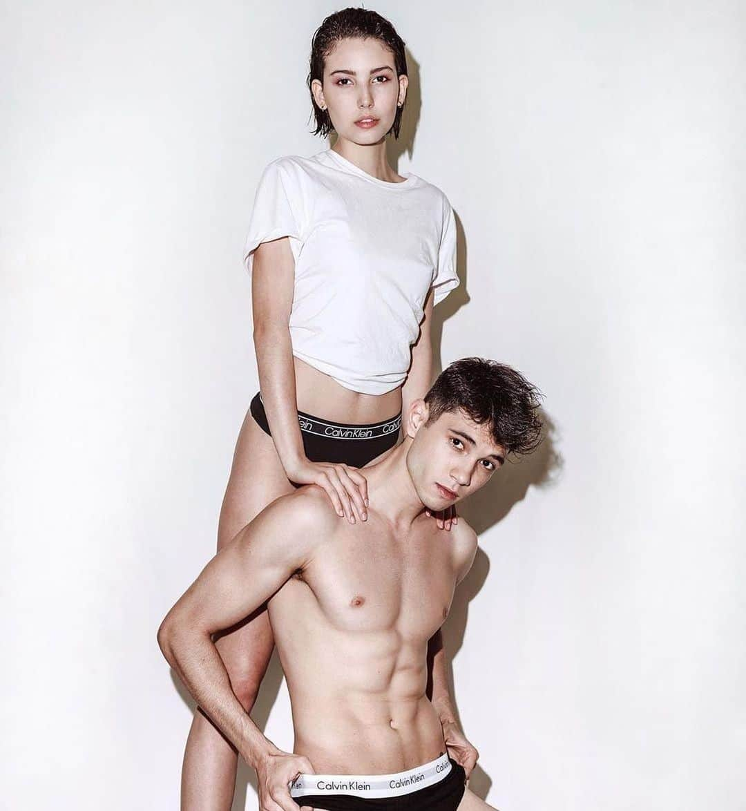 Calvin Kleinさんのインスタグラム写真 - (Calvin KleinInstagram)「Match made in #MYCALVINS ✔️ @anaclaraaf_ and  @aldoovinicius level up the week in our #ModernCotton essentials. ⠀⠀⠀⠀⠀⠀⠀⠀⠀⠀⠀⠀⠀⠀⠀⠀⠀⠀⠀⠀ What's your #2020 look? Show us ⬇️ ⠀⠀⠀⠀⠀⠀⠀⠀⠀⠀⠀⠀⠀⠀⠀⠀⠀⠀⠀⠀ 📸: @iurifrancisco ⠀⠀⠀⠀⠀⠀⠀⠀⠀⠀⠀⠀⠀⠀⠀⠀⠀⠀⠀⠀ Tap to shop:  Ultimate Cotton Bikini [GLOBAL]  Modern Cotton Trunk [GLOBAL]」1月15日 4時18分 - calvinklein