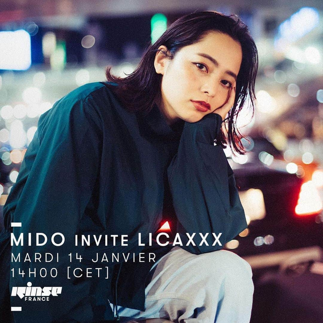 Licaxxxさんのインスタグラム写真 - (LicaxxxInstagram)「Licaxxx 2hours DJ sets @rinsefrance  starts at 2pm CET on 14th January. Thanks @midorimenace 🌿  日本時間は22時よりDJきけます。パリからよろしく〜  https://rinse.fr/player/  #rinsefmfrance」1月14日 20時03分 - licaxxx1