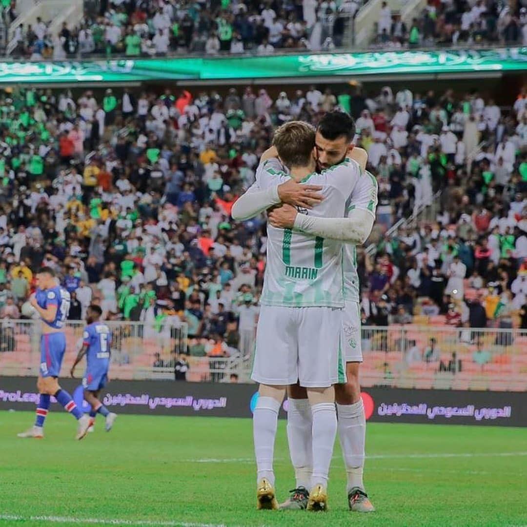 マルコ・マリンのインスタグラム：「Good start 💪🏼 @alahliclub.sa」