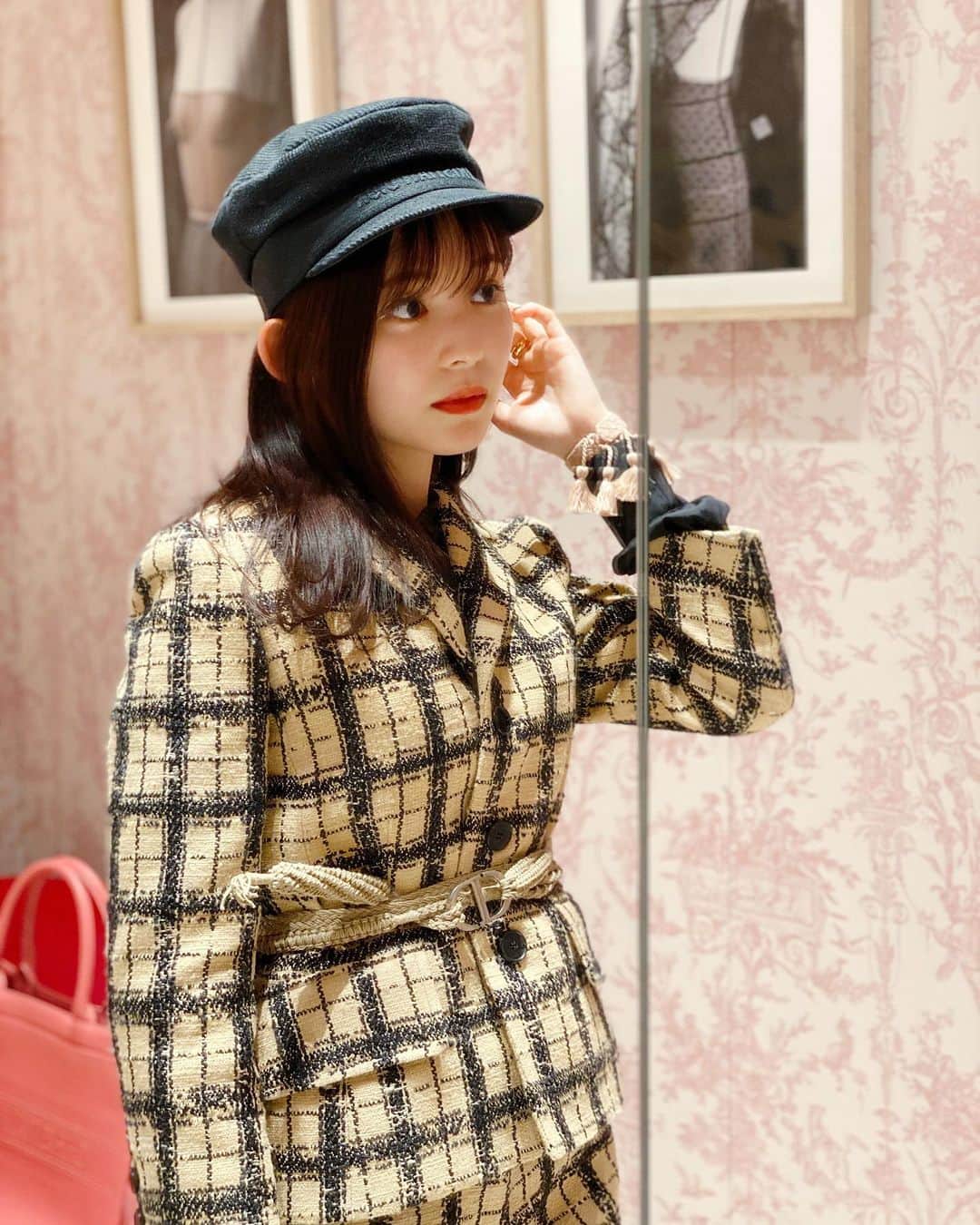 久間田琳加さんのインスタグラム写真 - (久間田琳加Instagram)「Dior20SS🖤　#Dior」1月14日 22時14分 - rinka_kumada0223