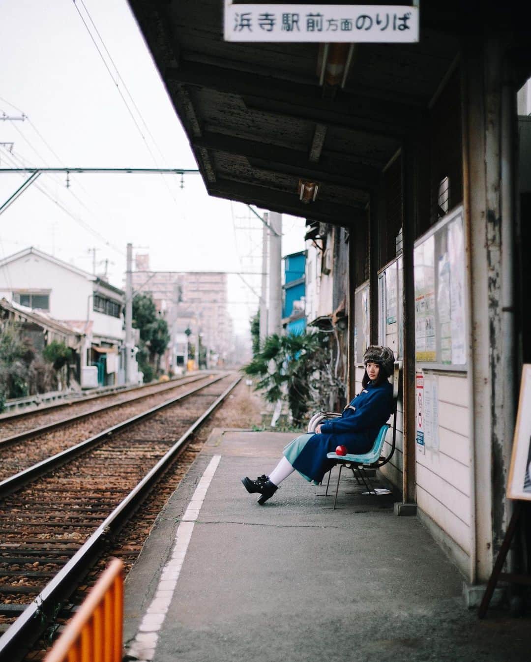 のインスタグラム：「. . . ローカル電車を乗り継ぐ旅とかしたい🚋 . . .」