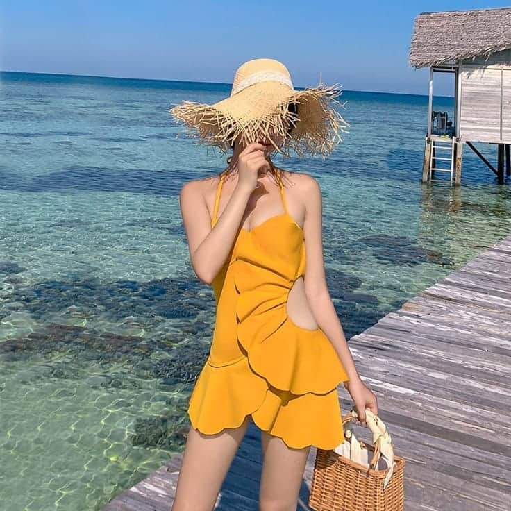 SweetHeart ショップさんのインスタグラム写真 - (SweetHeart ショップInstagram)「レディース水着ワンピース 温泉旅行みずぎ ミズギ SHY371301  商品番号【SHY371301】 【送料込み3580円】  こちらのWEBでこのままご購入いただけますよ。  #プチプラ #しまむら #プチプラコーデ #しまむらコーデ #zara #ザラジョ #uniqlo #ユニクロ #gu #pbselect #シンプルコーデ #海 #しまパト #ビーチ #デニム #gumania #韓国ファッション #ビキニ #ゴープロのある生活 #base #バリ #バイマ #buyma #ハワイ #水着」1月15日 0時46分 - sweetheartstore0711