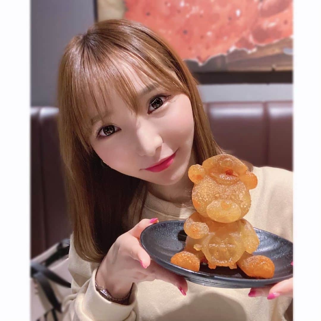 輝月あんりのインスタグラム：「🧸💓🥢 #圓味涮涮鍋 #火鍋 #台北火鍋店」