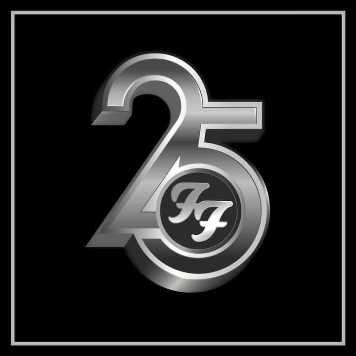 フー・ファイターズのインスタグラム：「Holy Shit!!! 25 years?! . Thank You guys for being with us year after year…for singing along & making every show the best night of our lives. . We’re JUST getting started, so Buckle up, 2020... it’s going to be an INSANE year full of some seriously crazy shit... . #FF25 #FF2020」