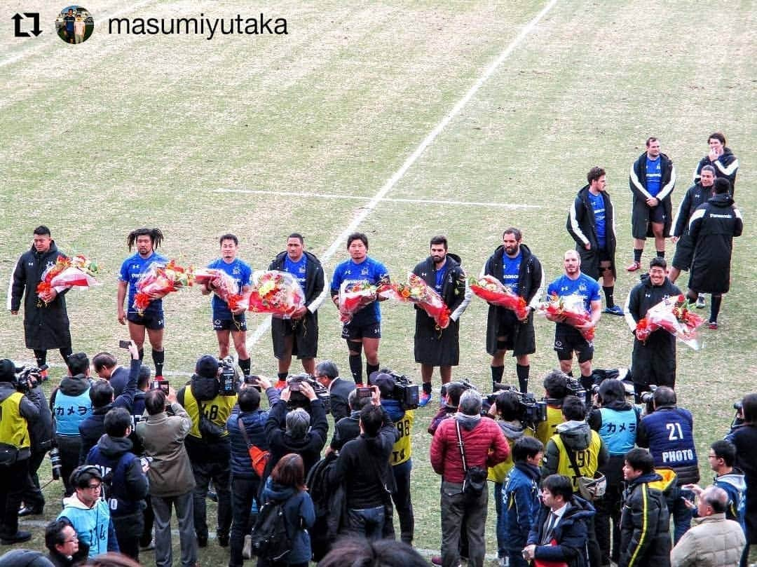 デビッド・ポーコックさんのインスタグラム写真 - (デビッド・ポーコックInstagram)「Top League Round 1 vs Kubota. Thanks for the great support at Kumagaya!  Congrats @damiandeallende, @samuelwhitelock, @dylanxriley, @takeyama_desu and @kvtfili making your debut for @panasonic_wildknights_funclub.」1月15日 8時27分 - davidpocock