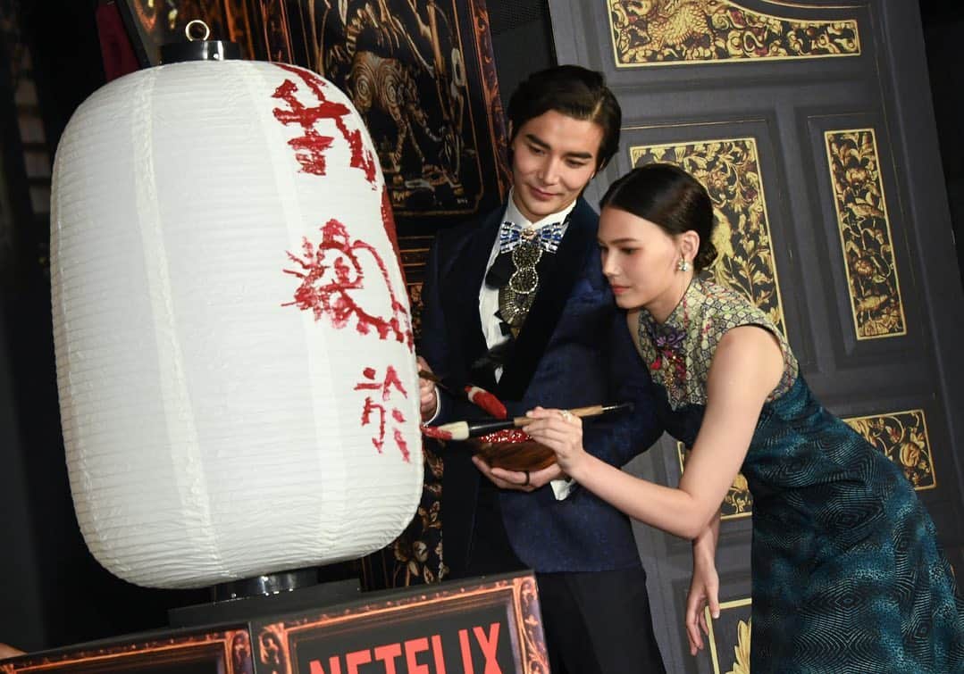 ルーディ・リンのインスタグラム：「Netflix and Kill after your family feast. Ghost Bride Coming to you Jan 23. Happy Lunar New Year my little Rats! @netflixtw #theghostbride #ghostbride #comingsoon」