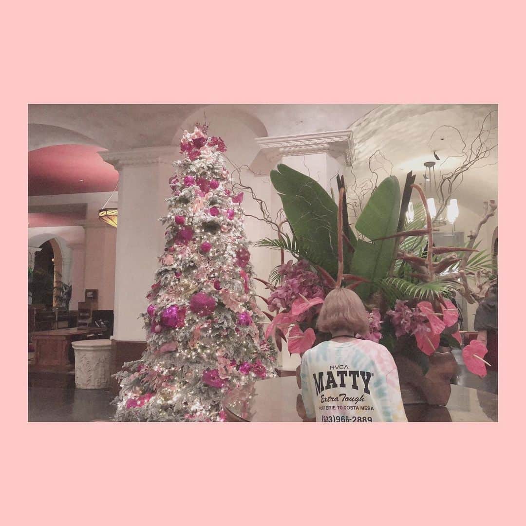 西村みえこさんのインスタグラム写真 - (西村みえこInstagram)「Pink姉さんとPinkで待ち合わせ🦩🐚🌊 #japan #tokyo #hawaii #hiroshima #pink #instagood #winter #trip #vacation #mieko #ai」1月15日 9時59分 - mieko_nishimura_