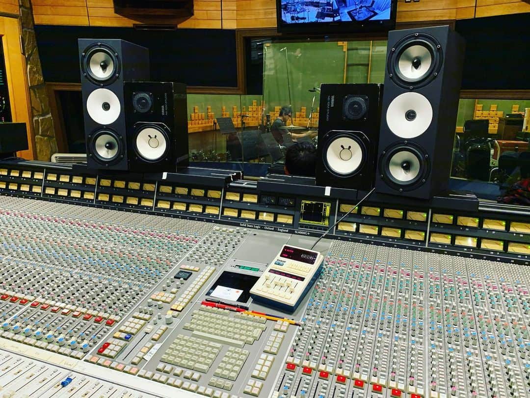 島田昌典のインスタグラム：「SSL4000G amphion 10M」