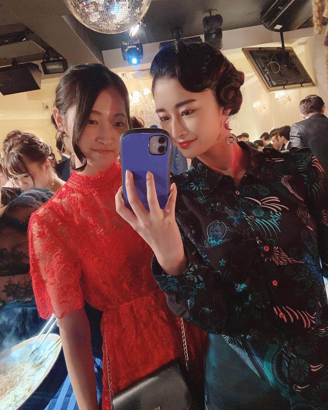 西山なずなのインスタグラム：「👗 #同窓会 #中学校 #5年ぶり #幸せやった #みんな大好きや #成人式投稿終わり #西山なずな #desigual #desigualcode #dress #onepiece #fashion #makeup」