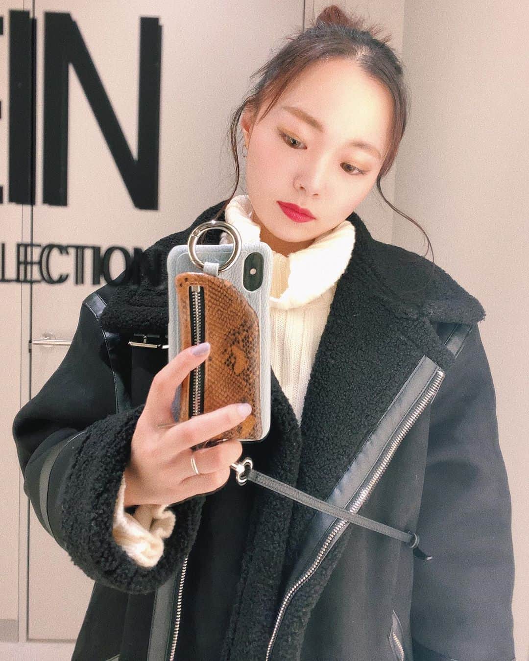 sayocoのインスタグラム：「my 3rd ajew🤳 もうajewから替えられない😂❤️ #ajew#iPhoneXs#iPhoneケース」