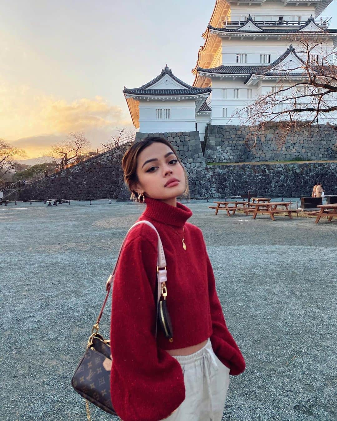 リリーマイマックさんのインスタグラム写真 - (リリーマイマックInstagram)「Me n my castle 🏯 wearing @grlfrnd @revolve #revolvearoundtheworld」1月15日 19時58分 - lilymaymac