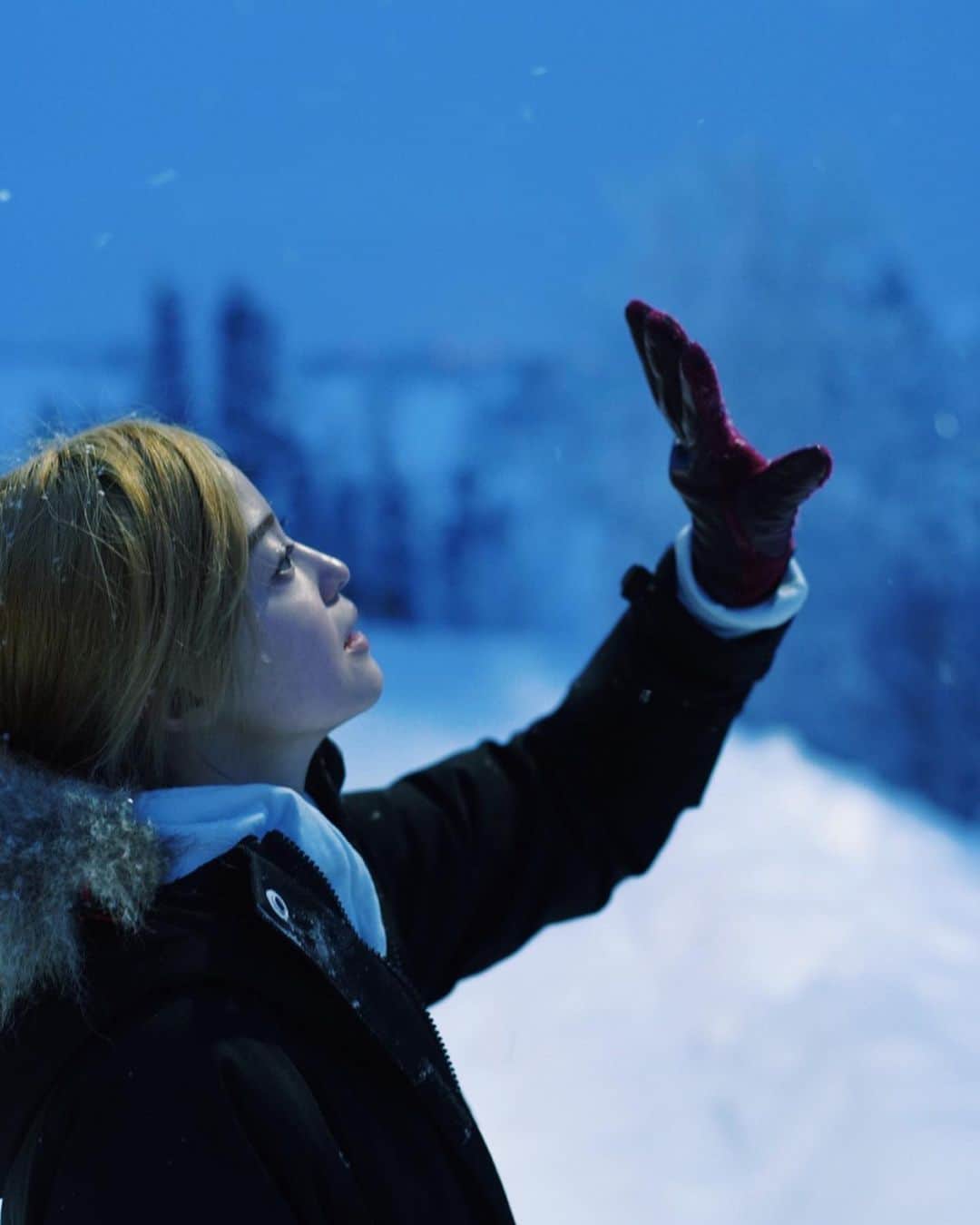 小林涼子さんのインスタグラム写真 - (小林涼子Instagram)「. Yellowknife ✈️ #イエローナイフ #カナダ #寒過ぎる #トコ旅 #オーロラ #frozen #snow #whiteworld #cold #yellowknife #aurora #canada #오로라」1月15日 20時03分 - ryoko_kobayashi_ryoko