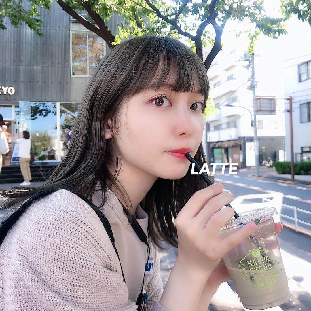 木村ミサのインスタグラム：「いつぞやのおいしいラテ🥤」