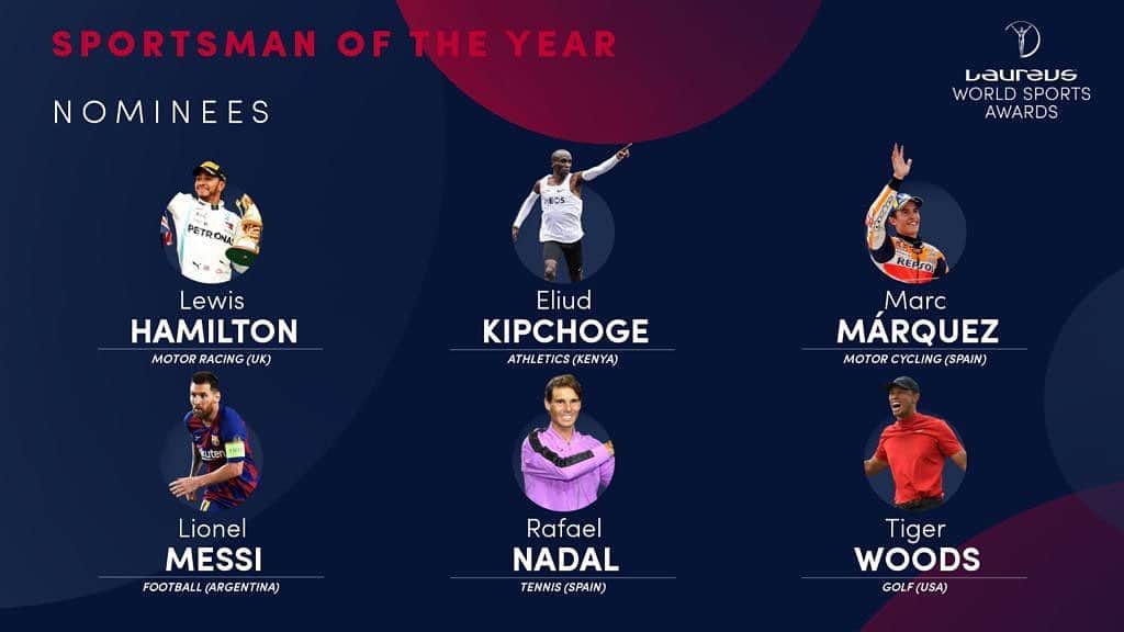 カルレス・プジョルのインスタグラム：「The great Laureus ceremony is coming, which brings together the best athletes of all time, this year on February 17th in Berlin. As an Academy member I have to vote for the best sportsman of the year. Who is your favorite?  Se acerca la gran fiesta de los Laureus, que reúne a grandes deportistas de todos los tiempos, este año el 17 de febrero en Berlín. Como miembro de la Academia tengo que votar al mejor deportista del año. Cuál es vuestro favorito?  #Laureus20 #SportUnitesUs」