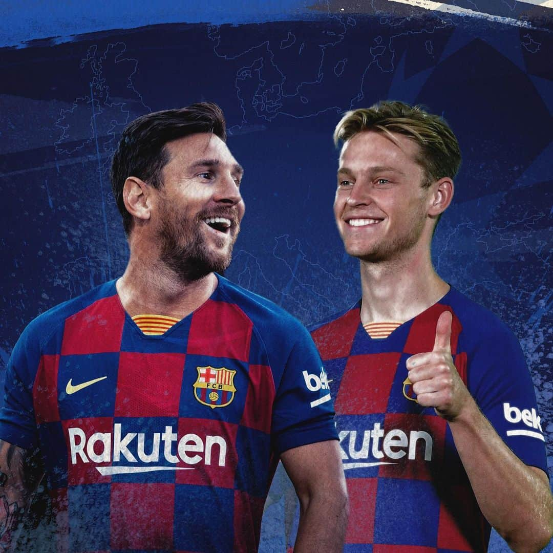 FCバルセロナさんのインスタグラム写真 - (FCバルセロナInstagram)「🌟 @leomessi & @frenkiedejong in the 2019 @championsleague Team Of The Year. 👏 🌟 Messi y De Jong elegidos en el equipo del año. 🌟 Messi i De Jong a l'equip de l'any 2019.」1月15日 21時41分 - fcbarcelona