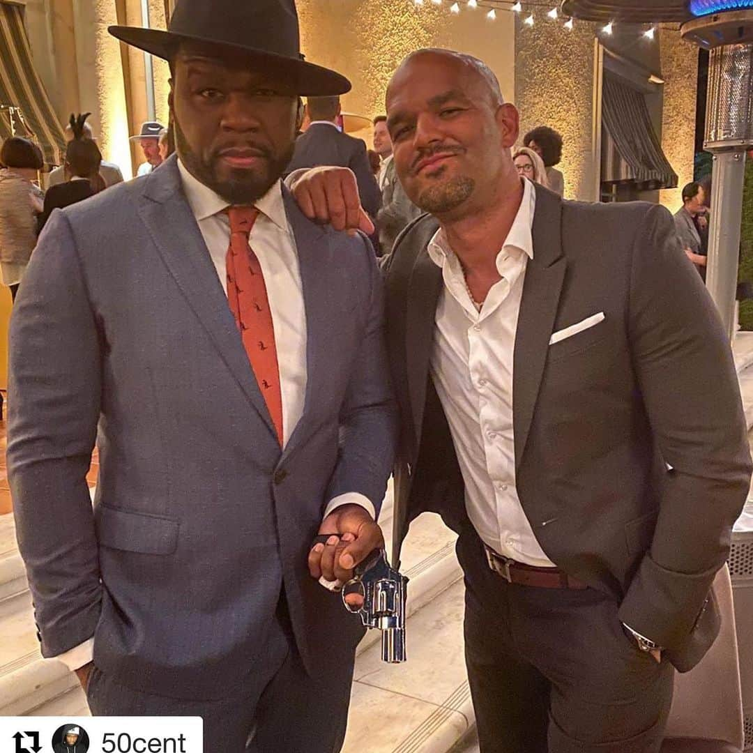 アマウリー・ノラスコさんのインスタグラム写真 - (アマウリー・ノラスコInstagram)「So this happened last night .... partners in crime 😈 @hightown @power_starz @starz TCA’s 2020  #Repost @50cent with @get_repost ・・・ My Boy you know, we outside @amaurynolasco #lecheminduroi #bransoncognac #starzgettheapp #abcforlife feb 11」1月16日 7時17分 - amaurynolasco