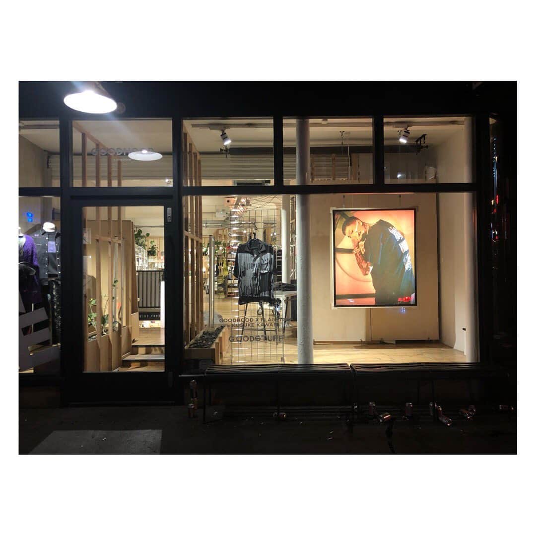 のインスタグラム：「Thank you for coming @kosukekawamura  @goodhood  special thanks @badbadsai  @delta9kid」