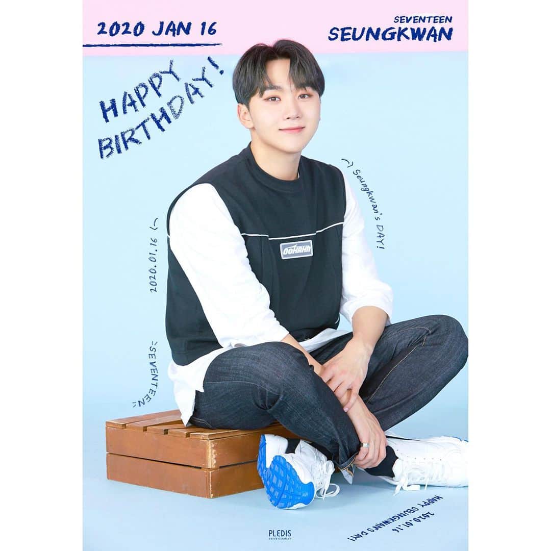 SEVENTEENさんのインスタグラム写真 - (SEVENTEENInstagram)「🍊20200116 Happy SeungKwan's Day🍊  #Happy_SeungKwan_Day 🎂  #승관 #SeungKwan #SEVENTEEN #세븐틴」1月16日 0時00分 - saythename_17