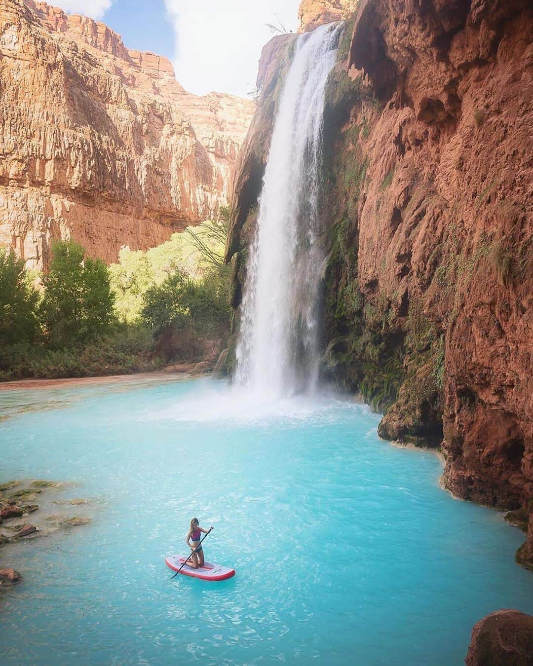 Earth Picsさんのインスタグラム写真 - (Earth PicsInstagram)「Havasupai Falls, Arizona 🏜photo by @jess.wandering」1月16日 1時32分 - earthpix