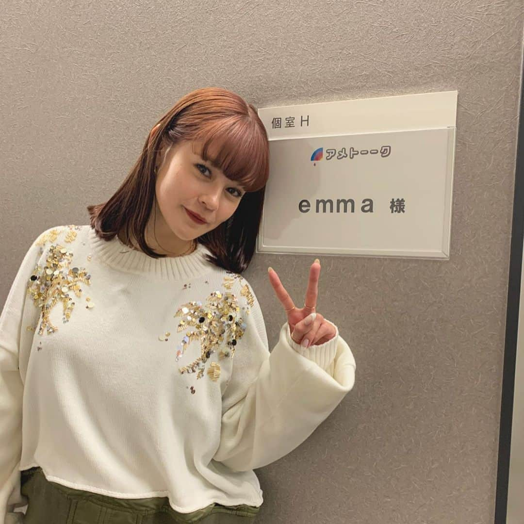 emmaさんのインスタグラム写真 - (emmaInstagram)「今夜23:15〜『アメトーーク』出演します🌈✨ 持ち込み企画プレゼン大会です！是非ご覧ください！ #アメトーーク　❤️」1月16日 8時45分 - okss2121