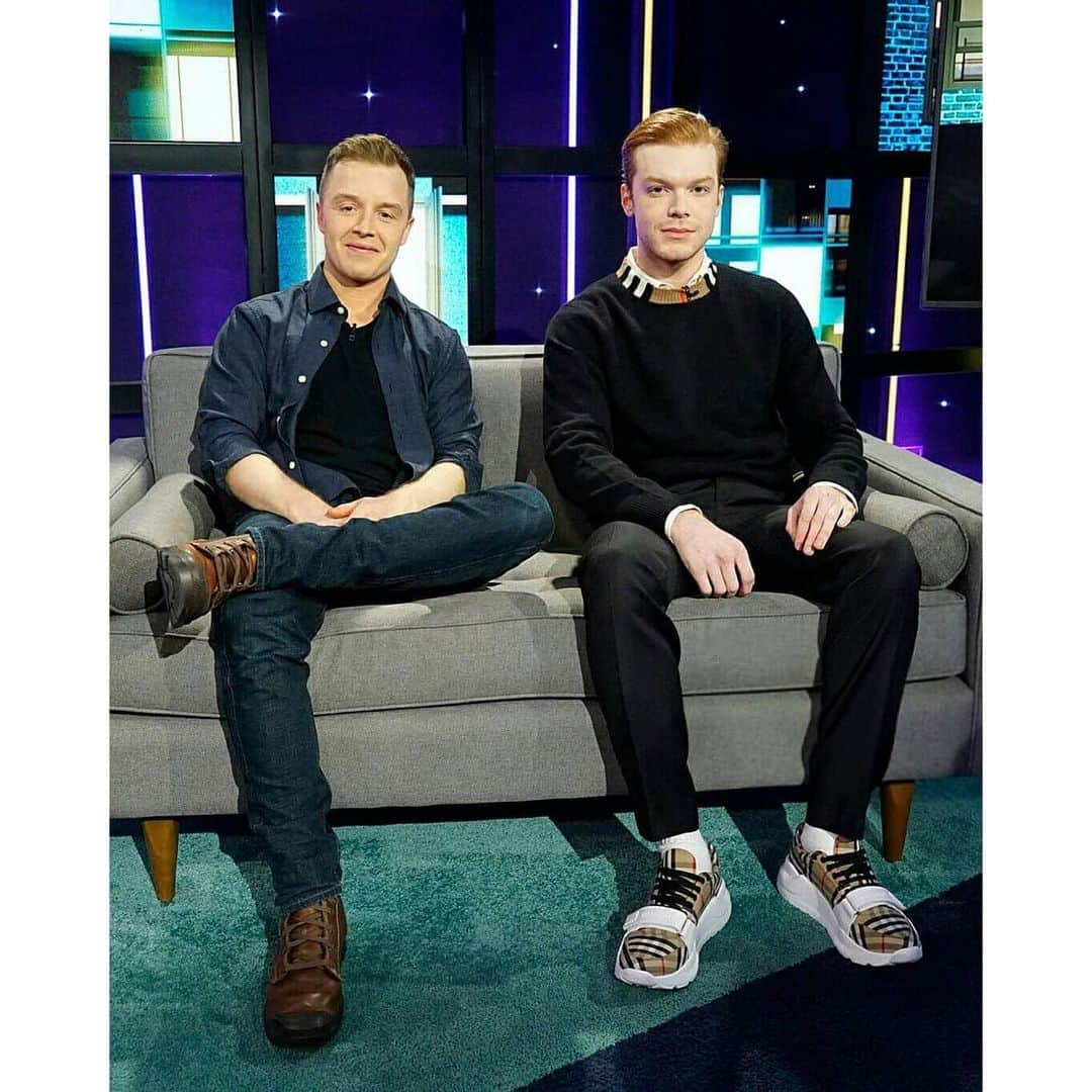 キャメロン・モナガンさんのインスタグラム写真 - (キャメロン・モナガンInstagram)「Mr. @noelfisher and I appear on @latewithlilly tonight on NBC」1月16日 6時59分 - cameronmonaghan