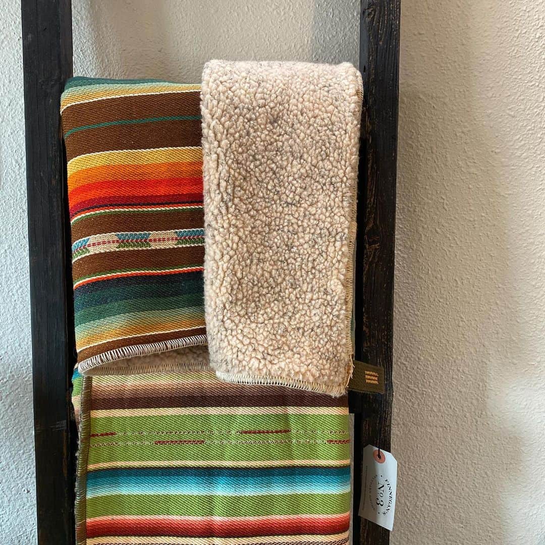 Dogs by Ginaのインスタグラム：「Keep warm and cozy with our Fleece Serape blankets 🐾」