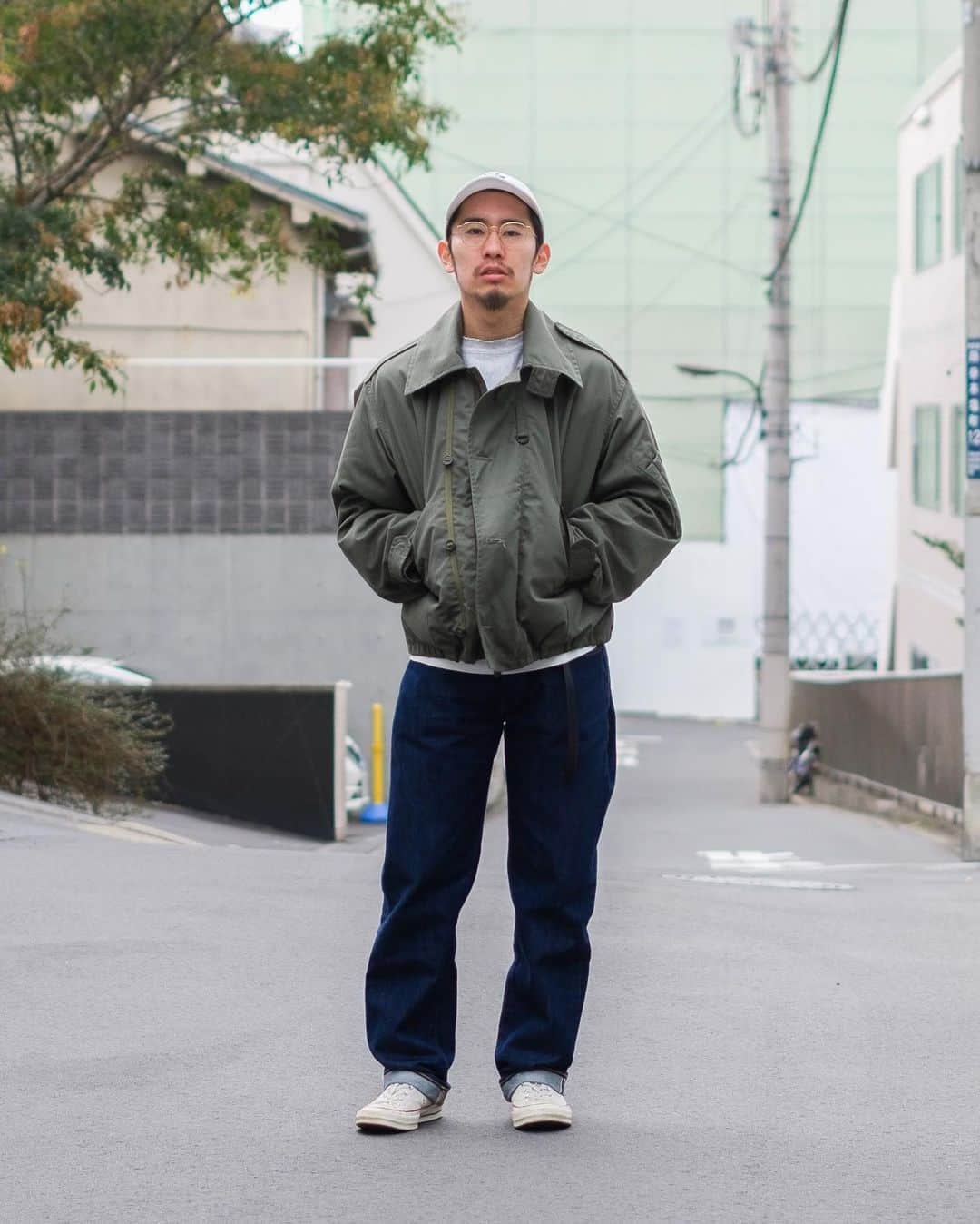 yukiのインスタグラム：「ㅤㅤㅤㅤㅤㅤㅤㅤㅤㅤㅤㅤㅤ えんでぃーが着てるのは ROYAL AIR FORCE MK-3 JACKET ㅤㅤㅤㅤㅤㅤㅤㅤㅤㅤㅤㅤㅤ 今週土曜日18日、13:00〜18:00 @session_bokumato でお待ちしてまーす！ あ、夜も営業しまーす！ 夜は全ては見れませんが、一部のアイテムはご覧いただけるようにしようかと思っております！」