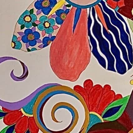 坪井保菜美さんのインスタグラム写真 - (坪井保菜美Instagram)「🌼🌸🌺 ・ #flowers #acrylicpainting #acryl #picture #pic #painting #paint #🎨」1月16日 17時38分 - honamitsuboi