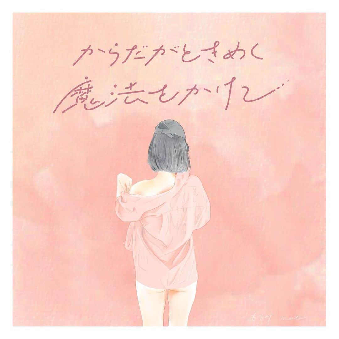 花盛友里のインスタグラム：「Thank you for the pretty drawing;))) @nuidemita_hanamori の写真で可愛いイラスト描いてくれた！うれしい♡  @anoko_no_nikki @atelier_358 ありがとう😊♡」