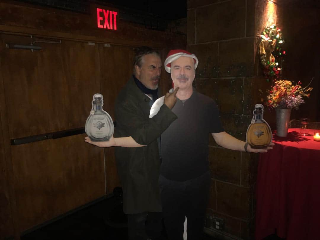 クリス・ノースさんのインスタグラム写真 - (クリス・ノースInstagram)「I’m confronting my other self- for drinking all my @ambhartequila! #ambhartequila #cuttingroomNYC」1月16日 11時28分 - chrisnothofficial