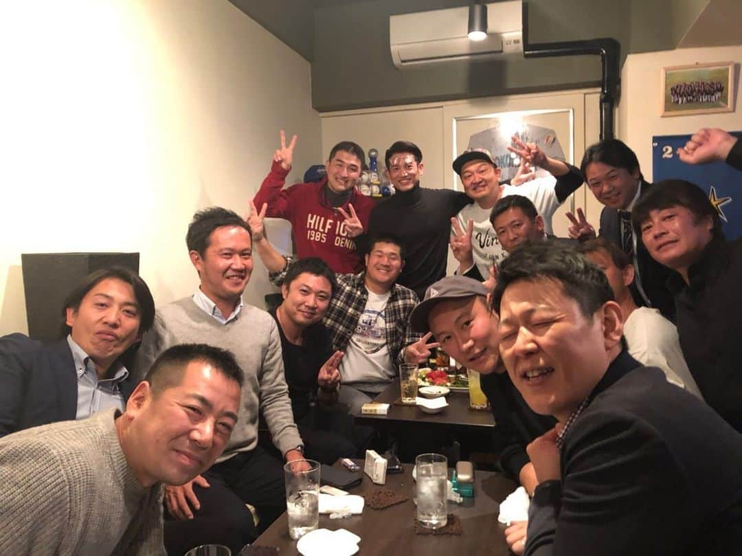 後藤武敏のインスタグラム：「横高同級生&後輩との食事会🍻 超〜楽しかったー😄‼️ 記憶バンバン蘇る‼️ #横高#野球部#同級生#後輩#馬車道#K2J#めっちゃ美味い〜(^^)！」