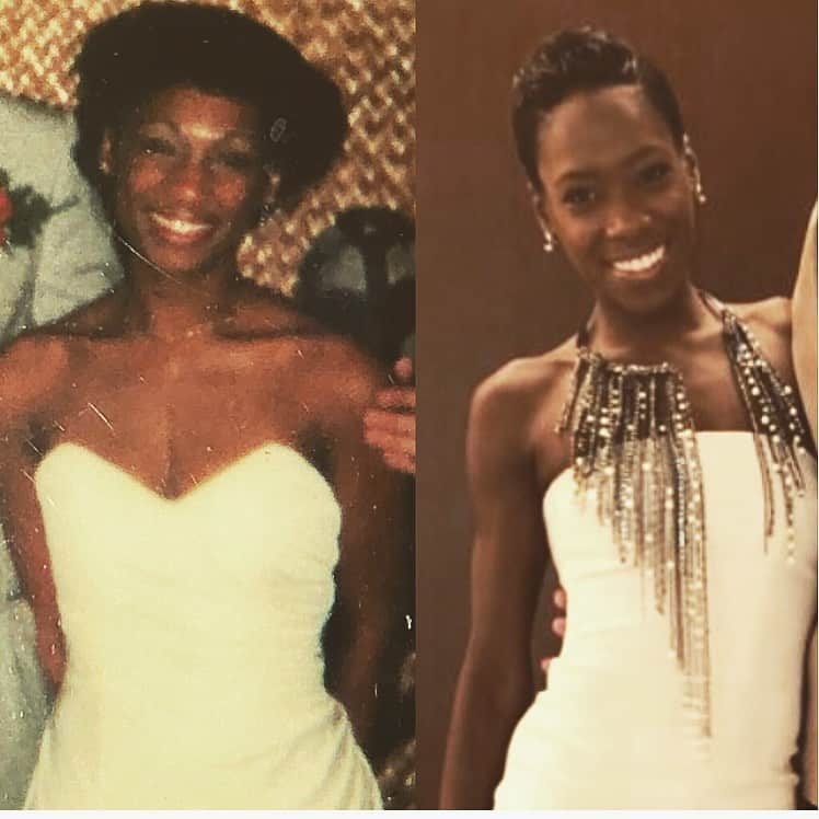 ヴァネッサ・ジェームスのインスタグラム：「Like mother like daughter! ❤️ @june6026 You've seemed to mold me into the woman I am today, even more so than I thought! 😉」
