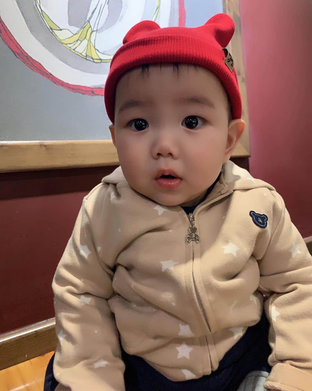 ソン・ウォンソクのインスタグラム：「겸댕이👶🏻」