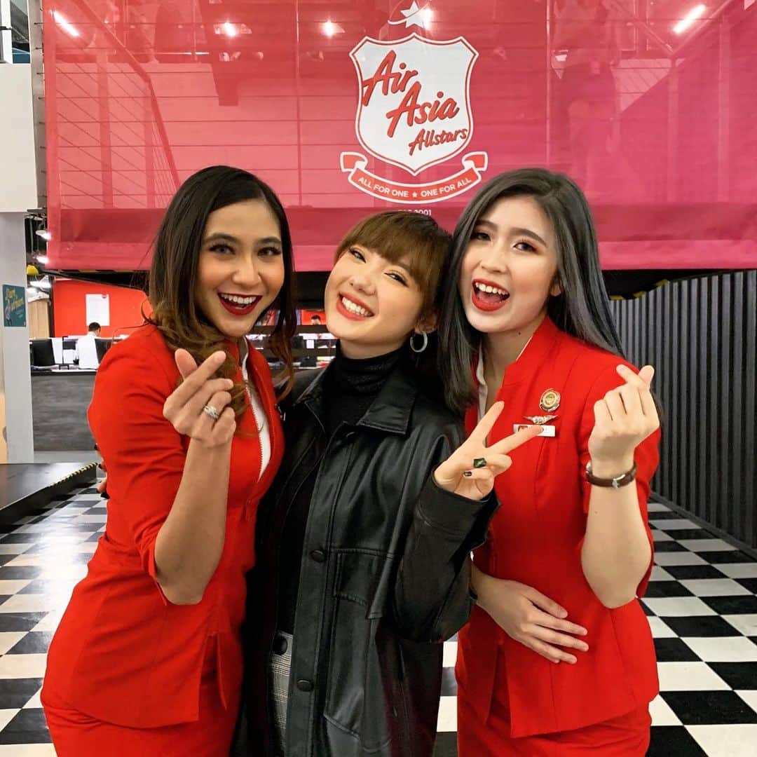 エアアジアのインスタグラム