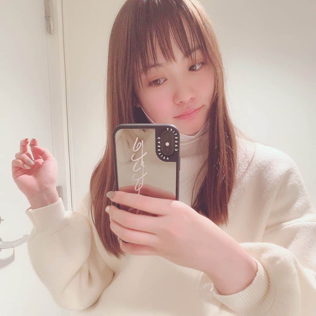 高嶋芙佳さんのインスタグラム写真 - (高嶋芙佳Instagram)「るるるん new iPhone case ほぼすっぴんでごめん😝 @casetify_jp @casetify #casetify #casetifyミラーケース　#stateyourcase」1月16日 22時17分 - fu__ka_2