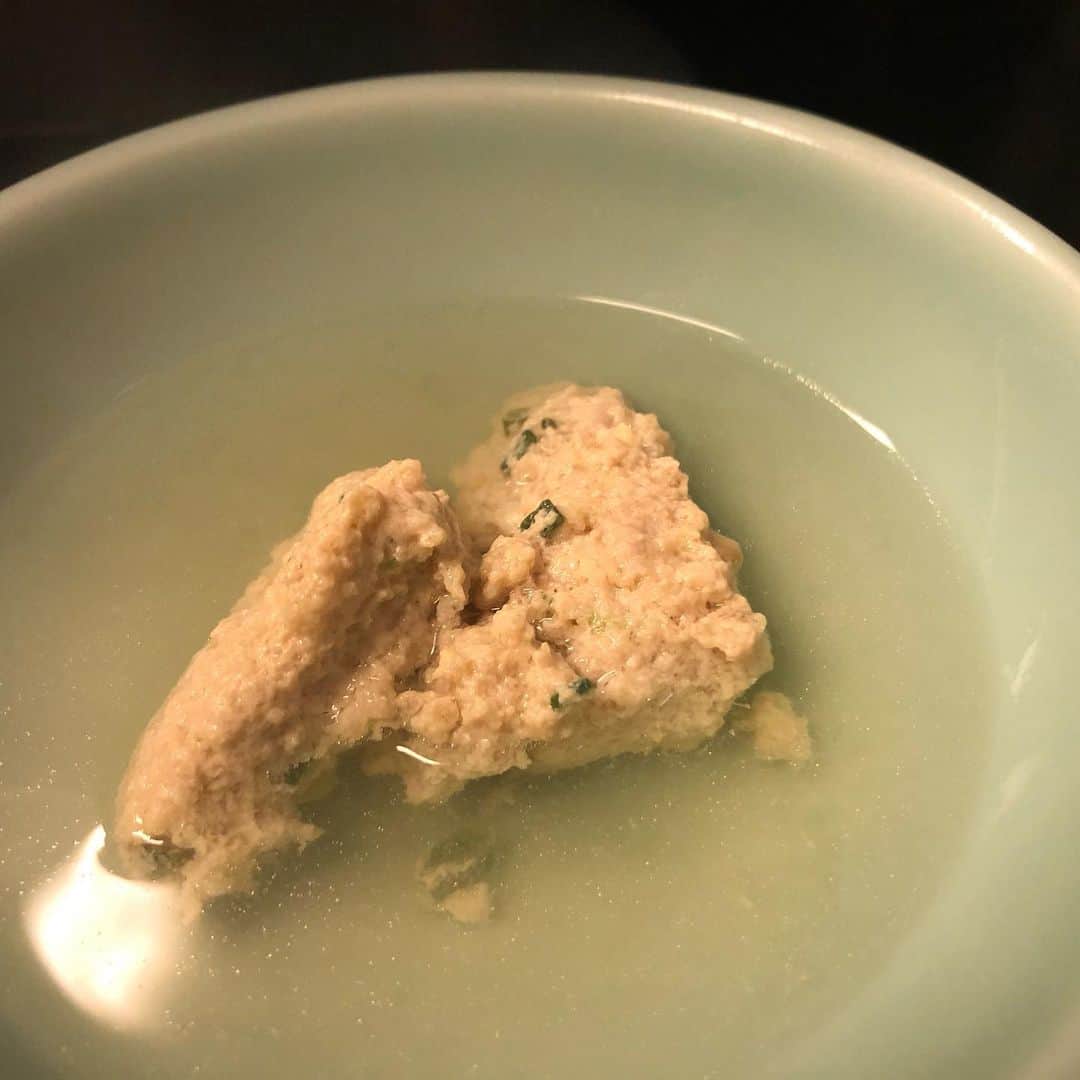 馬場典子さんのインスタグラム写真 - (馬場典子Instagram)「#魔法のスープ と#鶏つくね と#カレーうどん #麹町 の変わらぬ美味しさ #竹とんぼ」1月16日 22時21分 - baba_channel