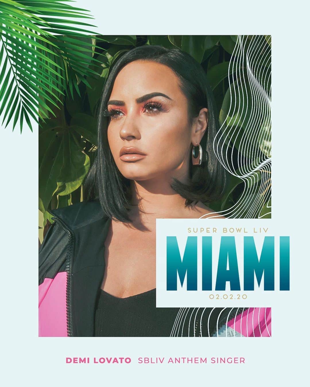 デミ・ロヴァートさんのインスタグラム写真 - (デミ・ロヴァートInstagram)「Singing the National Anthem at #SBLIV 🏈 🏈 🏈 See you in Miami 🌴 @NFL」1月16日 22時46分 - ddlovato