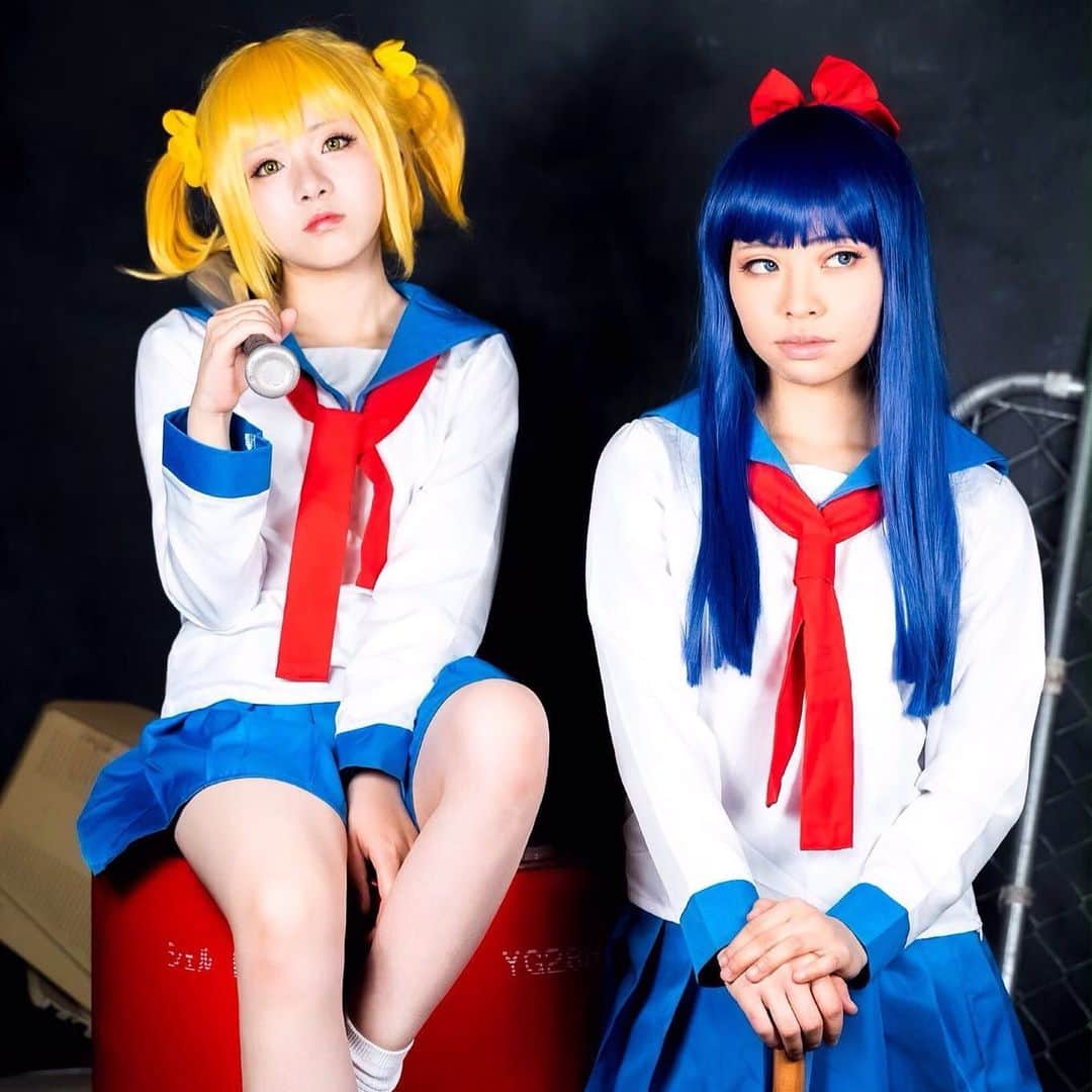 黒夢のインスタグラム：「👆POP TEAM EPIC👆  #popteamepic #cosplay #ポプテピピック #コスプレ #コスプレイヤー #cosplayer」