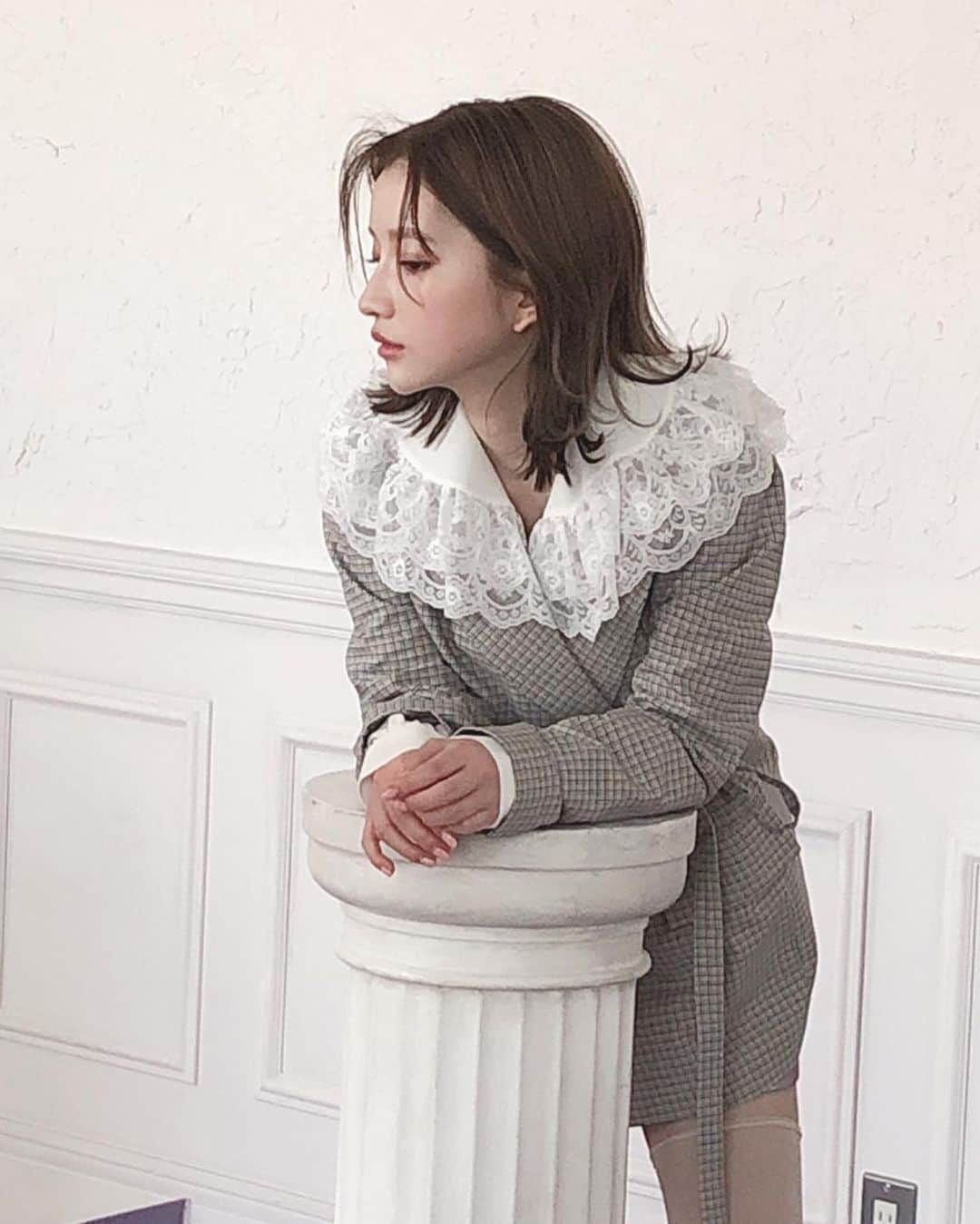南りほのインスタグラム：「🤍🤍🤍」