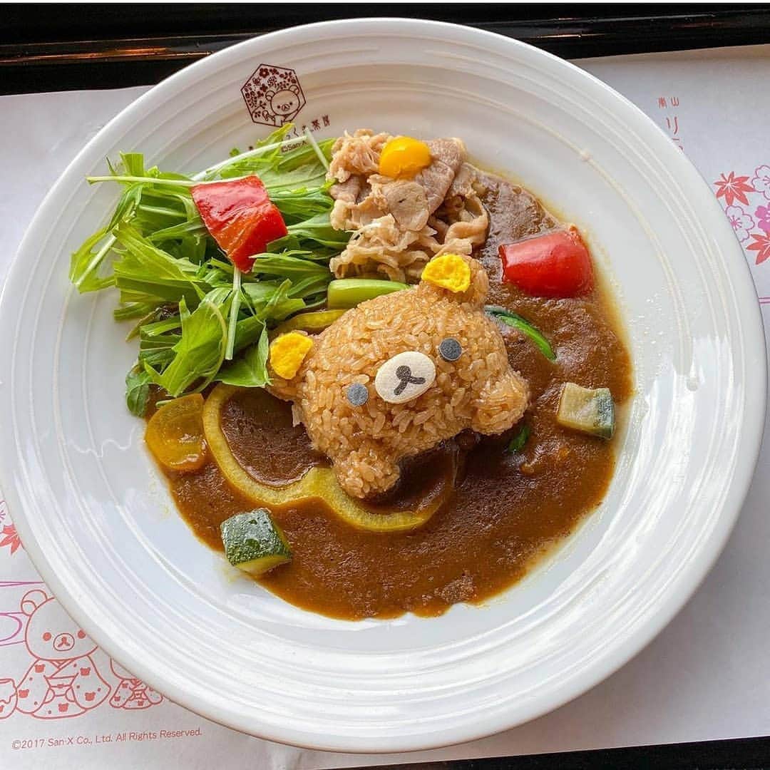 Rilakkuma US（リラックマ）さんのインスタグラム写真 - (Rilakkuma US（リラックマ）Instagram)「@feedyourgirlfriend took these cute photos of their adorable meal at the Rilakkuma Cafe in Kyoto! Which item looks the best to you? . . . #rilakkumaus #rilakkuma #sanx #kawaii #curry #cutefood #japan #kyoto #リラックマ #サンエックス」1月17日 5時25分 - rilakkumaus