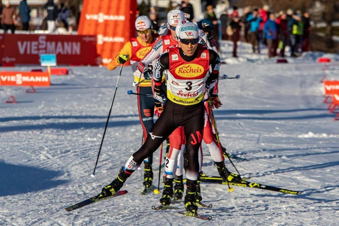 渡部暁斗さんのインスタグラム写真 - (渡部暁斗Instagram)「@seefeld_nordic day 1, finished 6th place. Good start into the TRIPLE. Do my best to rise up the overall rank😎 #fisnoco #nordiccombinedtriple #livetoski #fischerski #swix #oakley #goldwin #poc #kinetixx #バスクリン #アミノバイタル 📷 @nordicfocus」2月1日 5時40分 - wtbakt