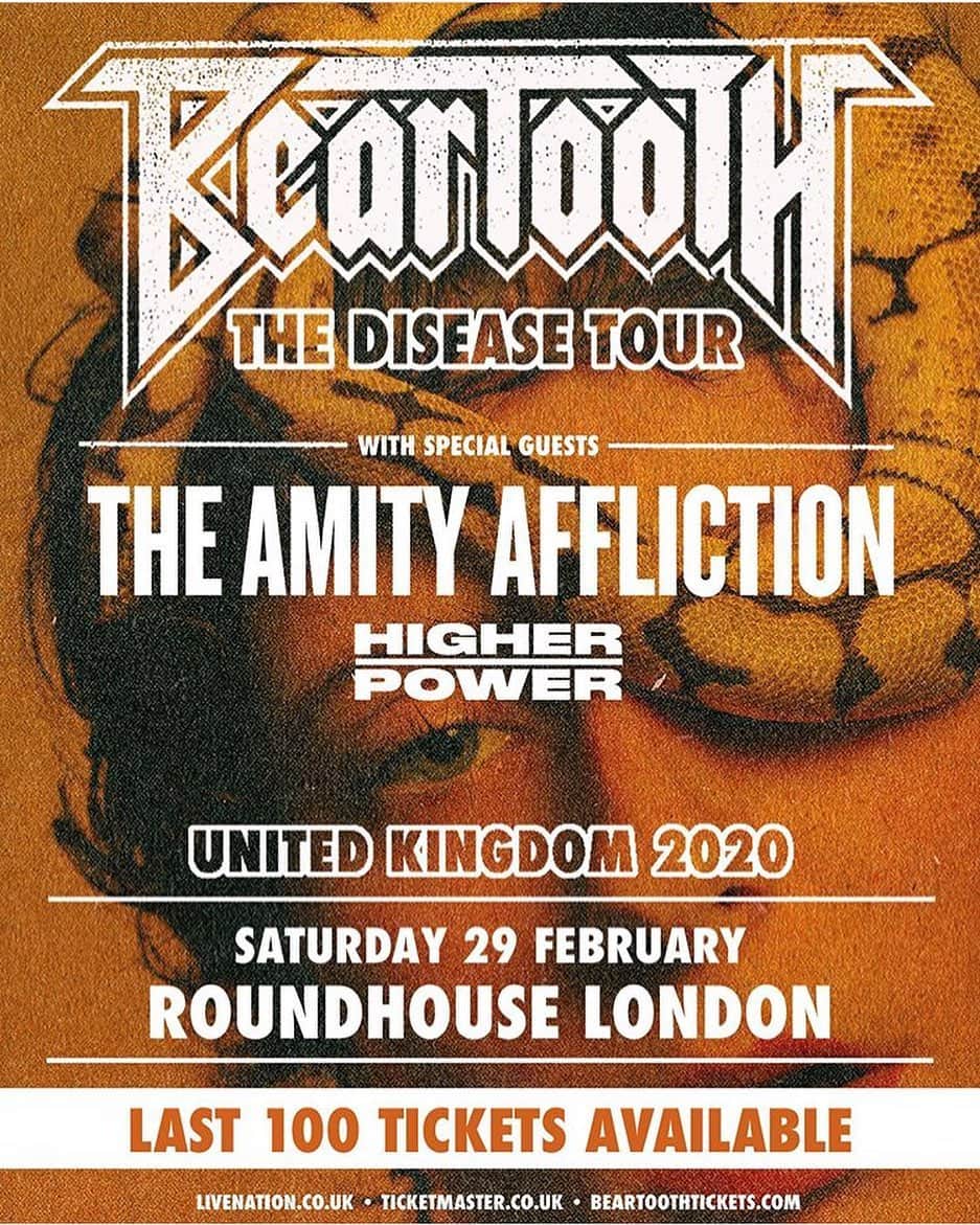 The Amity Afflictionさんのインスタグラム写真 - (The Amity AfflictionInstagram)「London get a move on. Last 100 tix available www.theamityaffliction.net」2月1日 5時49分 - theamityaffliction