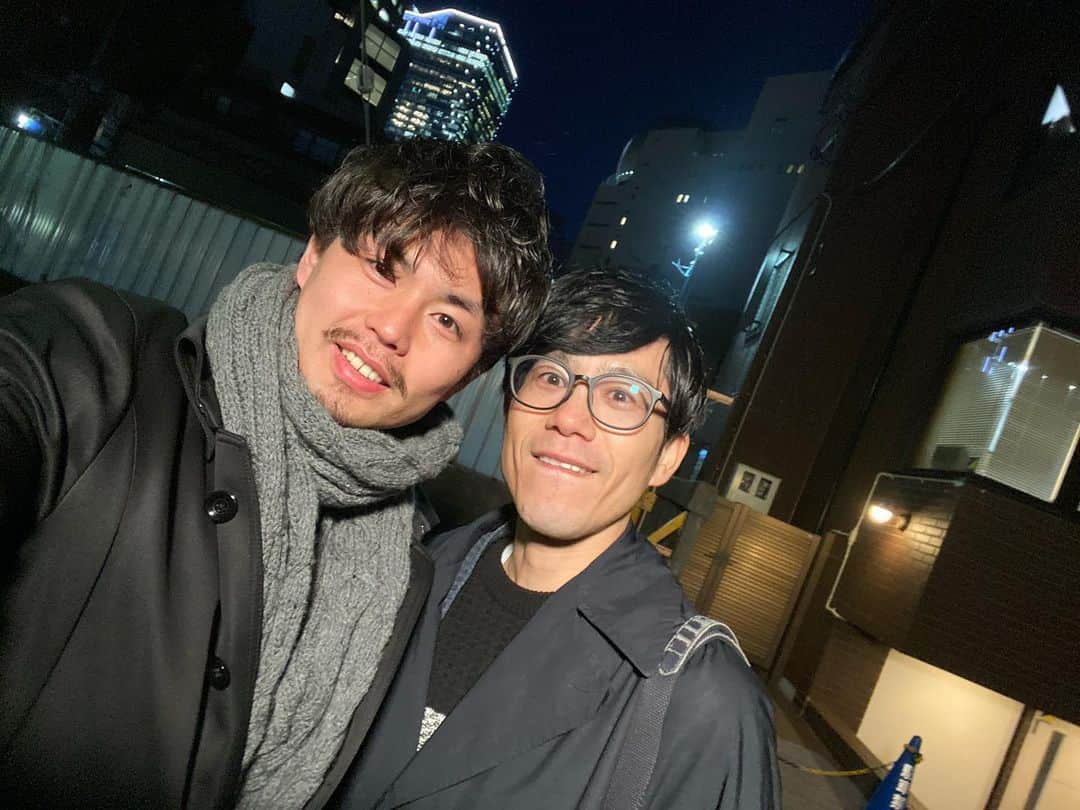 塩谷昂大さんのインスタグラム写真 - (塩谷昂大Instagram)「火葬撮影終了！！ 紺野さんと^ ^  #紺野ふくた　さん #映画 #火葬」1月31日 22時06分 - kodai_shioya