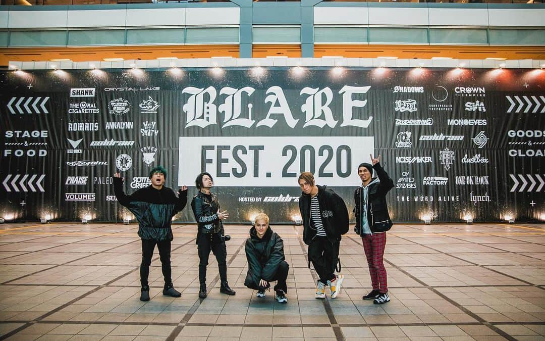 coldrainさんのインスタグラム写真 - (coldrainInstagram)「遂に明日初日！！ BLARE FEST.2日間よろしくお願いします！！ blarefest.com  Photo by @yamada_mphoto  #BlareFest #ブレアフェス  #名古屋 #coldrain」1月31日 22時11分 - coldrain_official