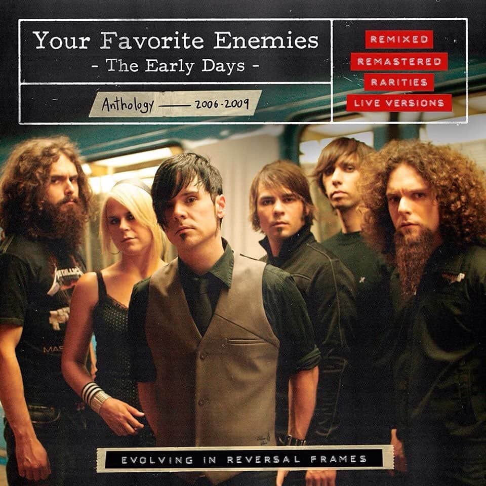Your Favorite Enemiesのインスタグラム：「Here they are, for the pleasure of your ears! 47 songs spanning the very beginnings of the band and their evolution through some of our most recent live performances… We feel really blessed to be able to share this with you all, and hope those songs will bring you as much as they’ve given us!  If you have pre-ordered your album with a boxset, please see your email for a download link sent by the YFE Store.  Let us know your thoughts & comments below! For all the details, see link in bio  #yourfavoriteenemies #yfeearlydays #earlydays #openyoureyes #littlesister #throwback #remixed #remastered #rarities #demosessions #newalbum #anthology #newmusicfriday」