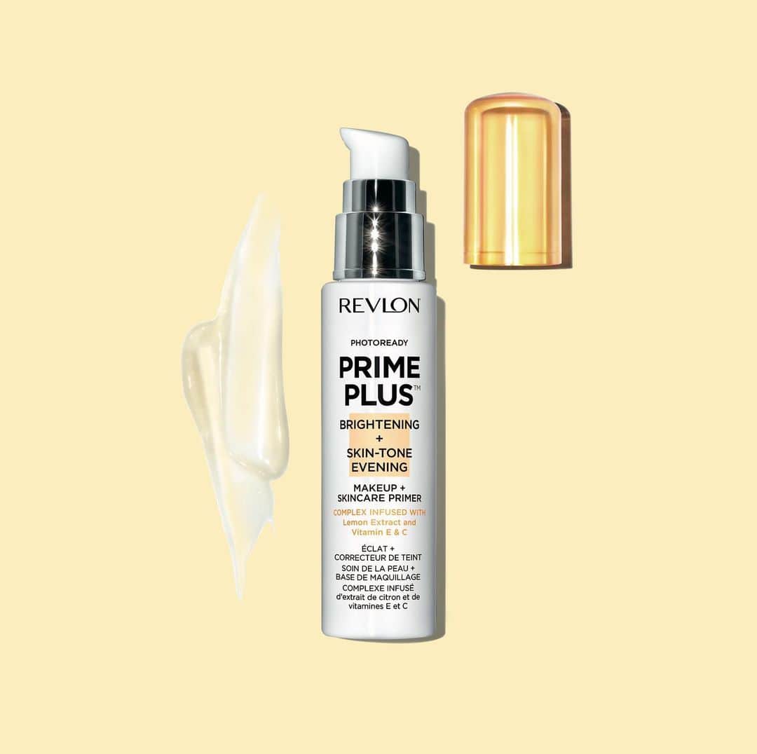Revlonさんのインスタグラム写真 - (RevlonInstagram)「Ideal for dullness and hyperpigmentation, NEW #PhotoReady #PrimePlus BRIGHTENING+ SKIN TONE EVENING Primer is lightweight and hydrating 💧 with good-for-skin ingredients that help keep your complexion looking even, brighter and glowy. (Sign us up!) ✨💫 . #primer #faceprimer #facemakeup #vitaminC」1月31日 23時52分 - revlon